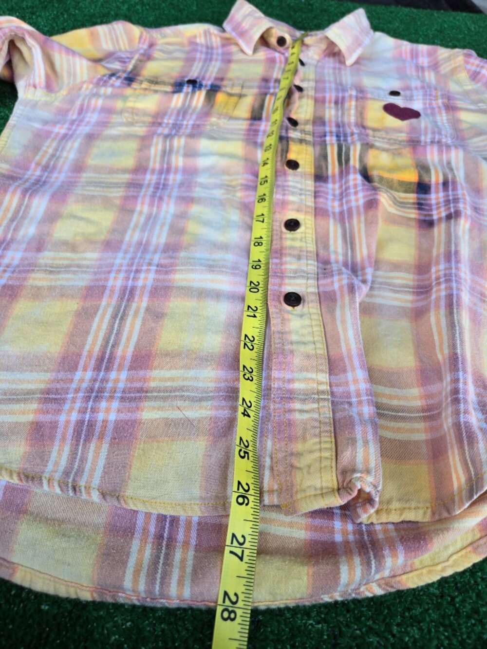 NBA Cleveland Cavaliers vintage flannel shirt upcycled - Picture 9 of 9